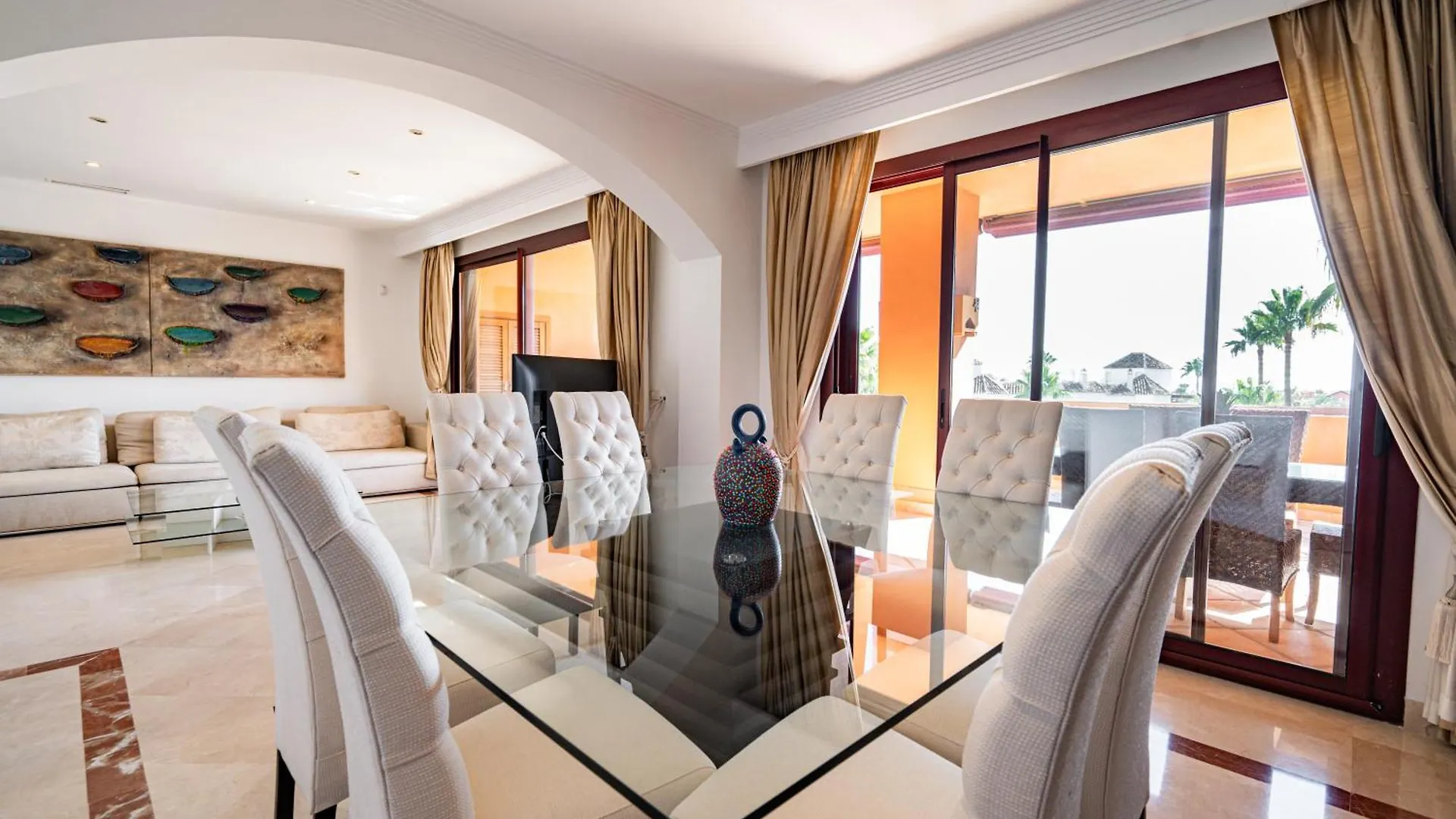 דירה Lujoso Duplex 3 Dormitorios En Gran Bahia De מארבלה